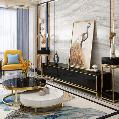 Αγορά Τσάι συνοδευτικό λευκό μαρμάρινο κύκλο τραπέζι καφέ με αποθήκευση OEM ODM online manufacture