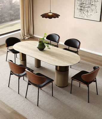 Αγορά 1.8M Δωμάτιο τραπεζών τετραγωνική τραπεζαρία, που χρησιμοποιείται για τραπέζια βίλας online manufacture