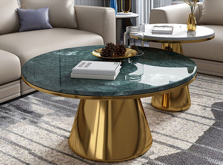 SEDIA Made Marble Συνδυασμός Κύκλος τραπεζιού καφέ